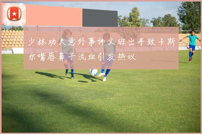 少林功夫意外事件文班出手致卡斯尔嘴唇鼻子流血引发热议